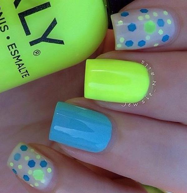 45 Refreshing Green Nail Art Ideas