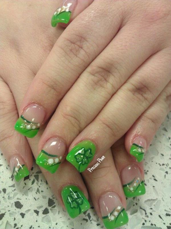 45 Refreshing Green Nail Art Ideas