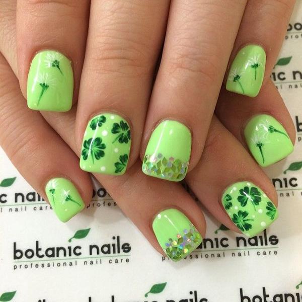 45 Refreshing Green Nail Art Ideas