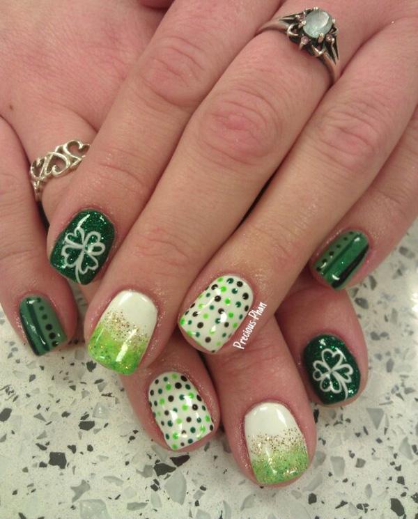 45 Refreshing Green Nail Art Ideas