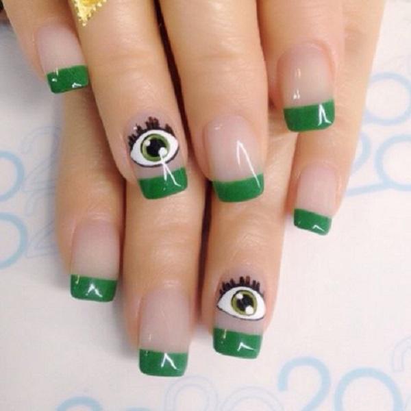 45 Refreshing Green Nail Art Ideas