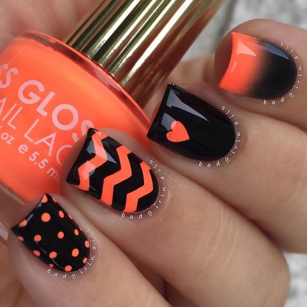 45 Chevron Nail Art Ideas