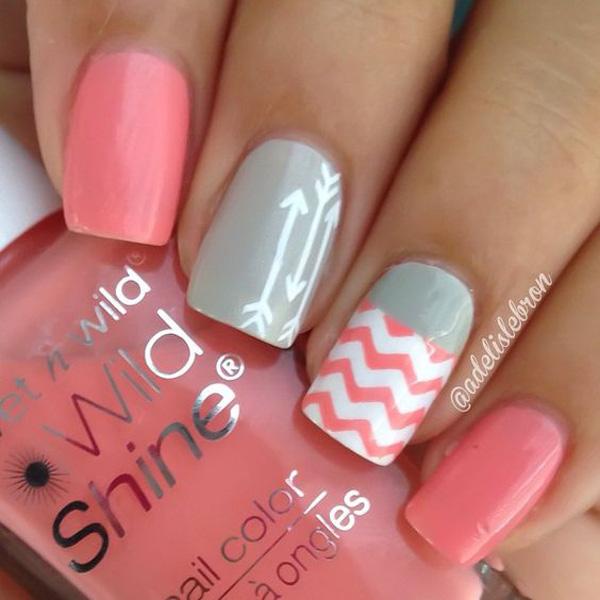 45 Chevron Nail Art Ideas