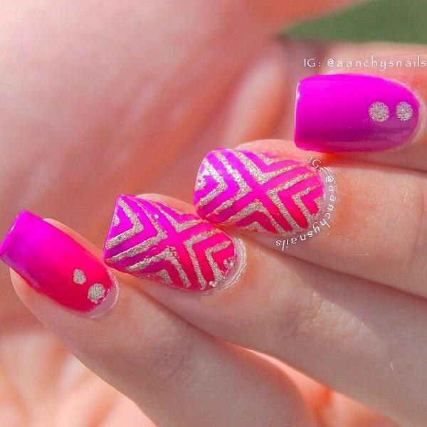 45 Chevron Nail Art Ideas