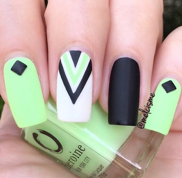 45 Chevron Nail Art Ideas