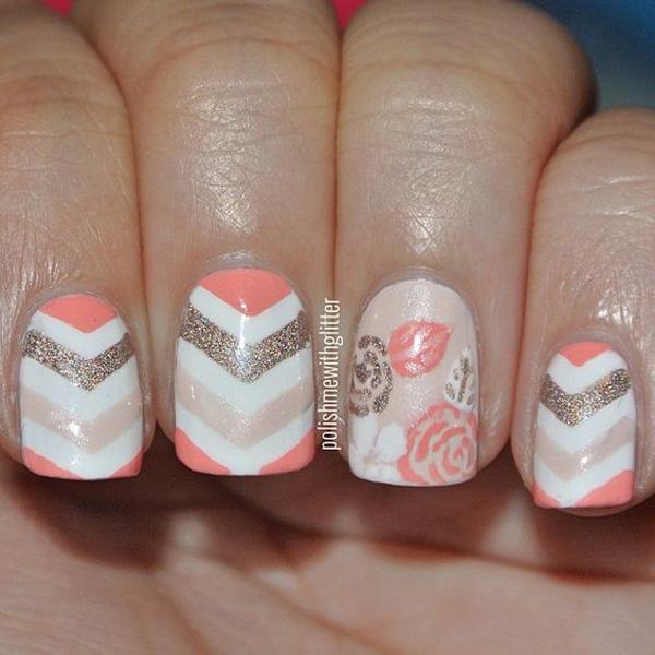 45 Chevron Nail Art Ideas