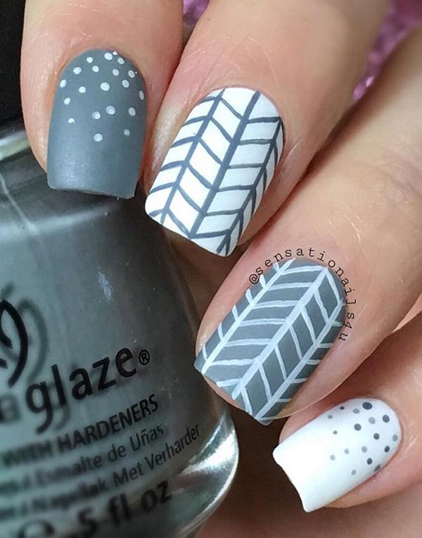 45 Chevron Nail Art Ideas