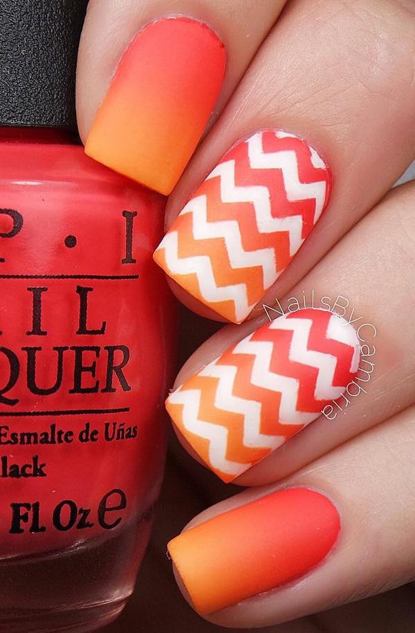 45 Chevron Nail Art Ideas