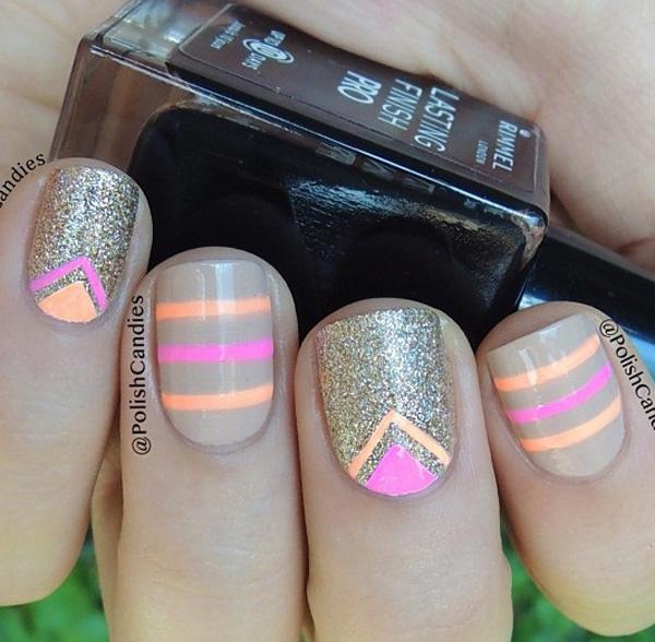 45 Chevron Nail Art Ideas