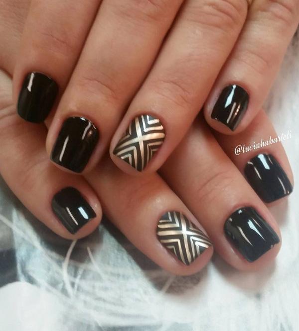 45 Chevron Nail Art Ideas