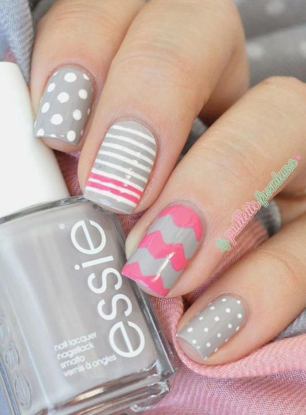 45 Chevron Nail Art Ideas