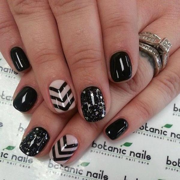45 Chevron Nail Art Ideas