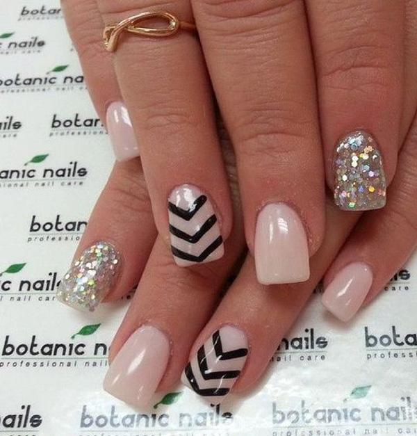 45 Chevron Nail Art Ideas