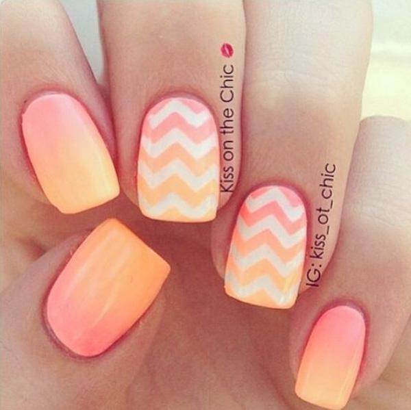 45 Chevron Nail Art Ideas