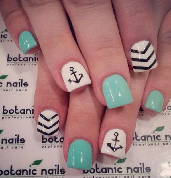 45 Chevron Nail Art Ideas