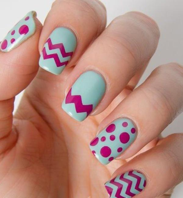 45 Chevron Nail Art Ideas