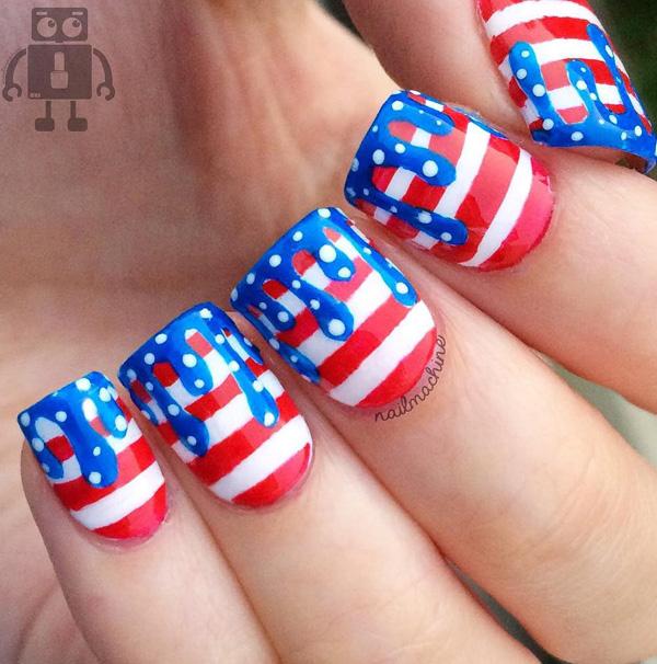 45 Fourth of July Nail Art Ideas