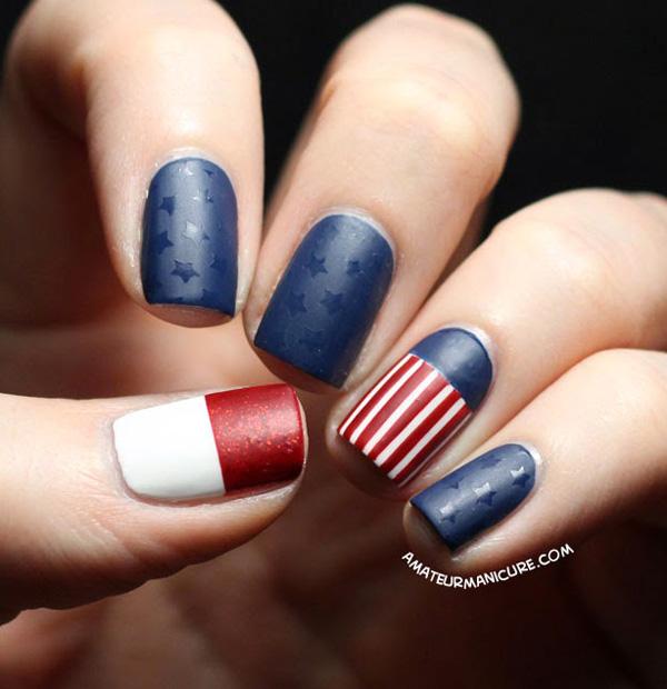 45 Fourth of July Nail Art Ideas