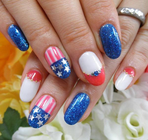 45 Fourth of July Nail Art Ideas