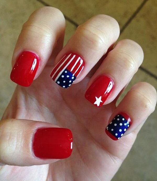 45 Fourth of July Nail Art Ideas