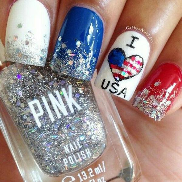 45 Fourth of July Nail Art Ideas