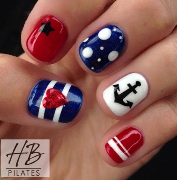 45 Fourth of July Nail Art Ideas
