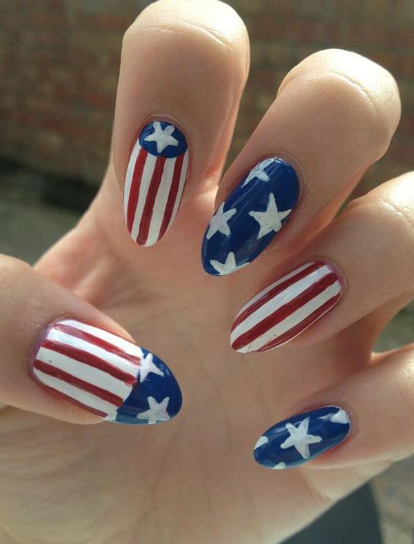 45 Fourth of July Nail Art Ideas