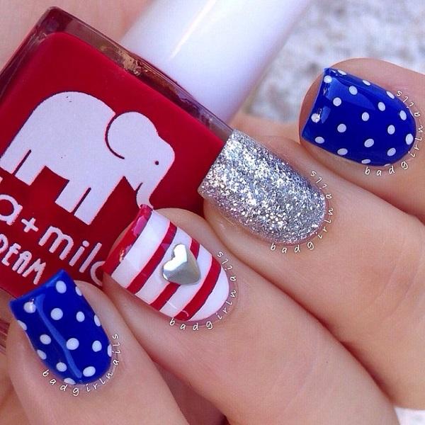 45 Fourth of July Nail Art Ideas