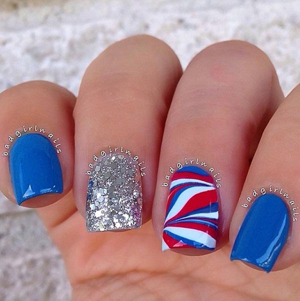 45 Fourth of July Nail Art Ideas