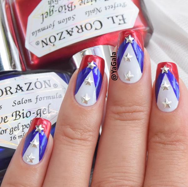 45 Fourth of July Nail Art Ideas