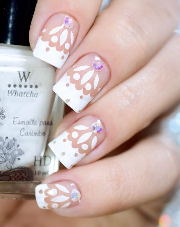 50 White Nail Art Ideas
