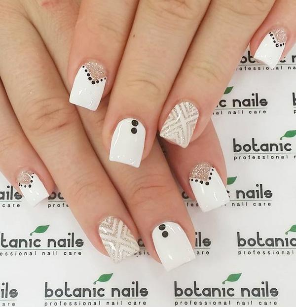 50 White Nail Art Ideas