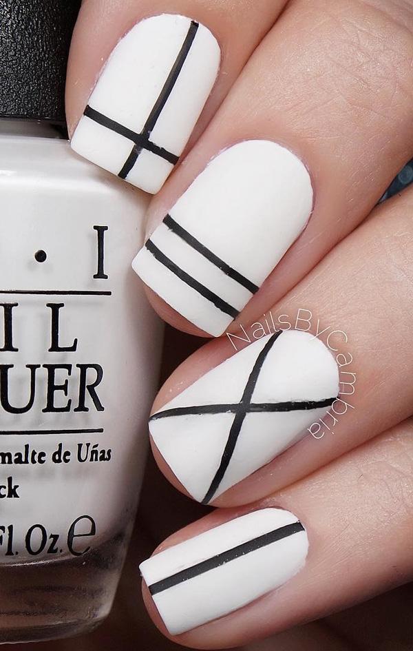 50 White Nail Art Ideas