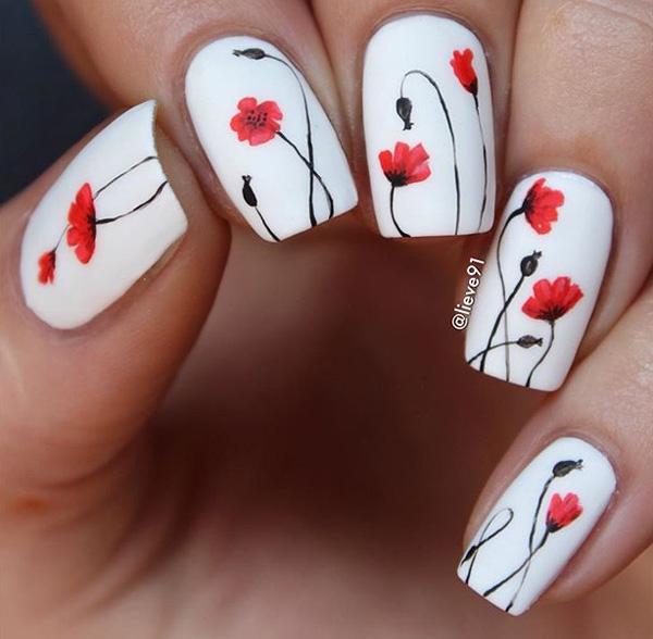 50 White Nail Art Ideas