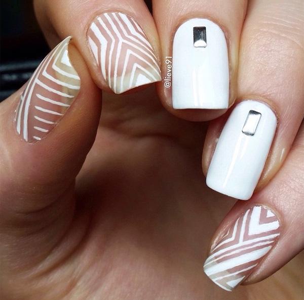 50 White Nail Art Ideas