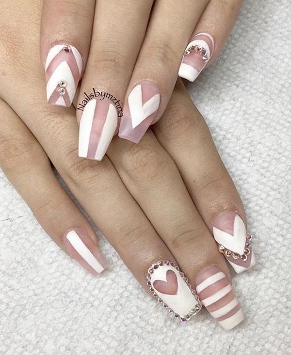 50 White Nail Art Ideas