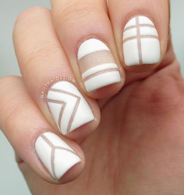 50 White Nail Art Ideas