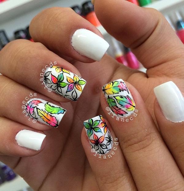 50 White Nail Art Ideas