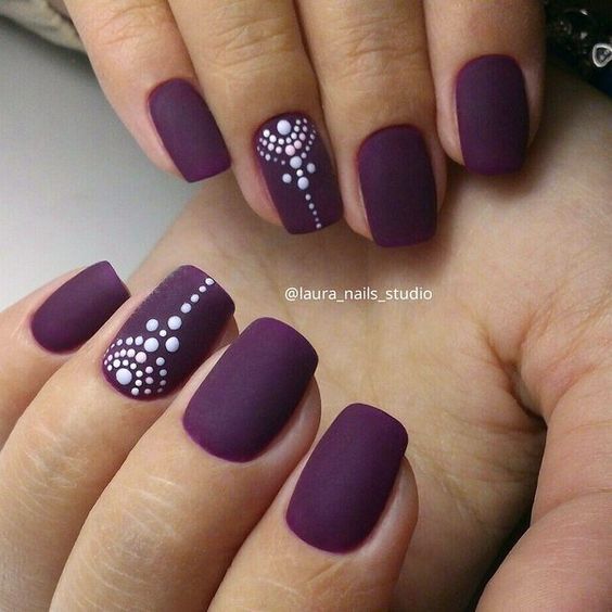 50 Matte Nail Polish Ideas
