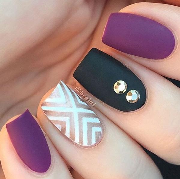 50 Matte Nail Polish Ideas