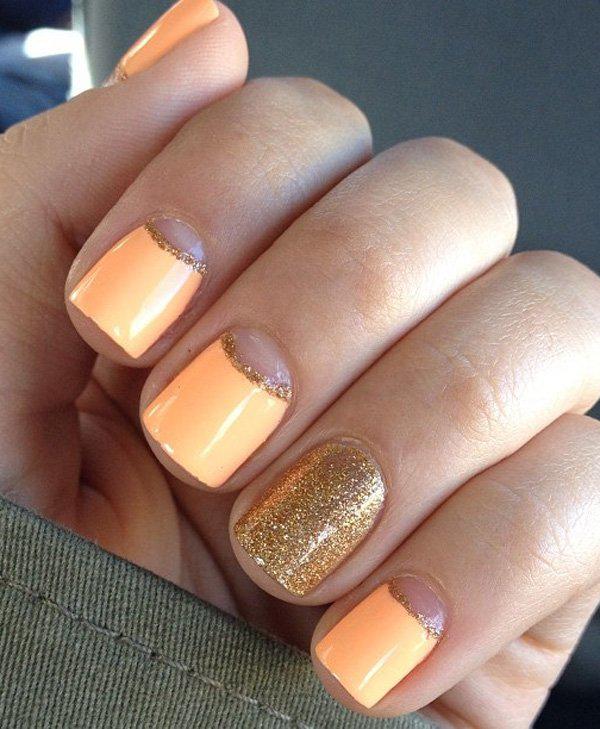 50 Half Moon Nail Art Ideas