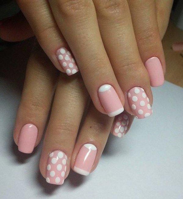 50 Half Moon Nail Art Ideas