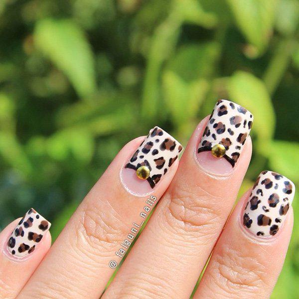50 Half Moon Nail Art Ideas