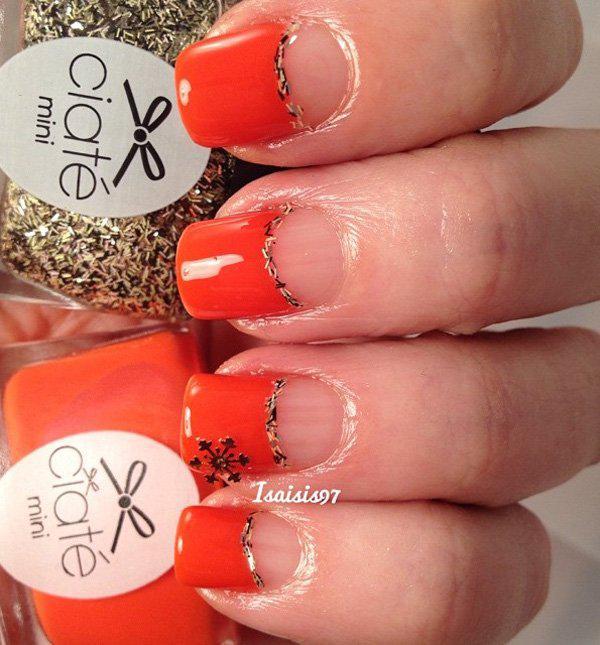 50 Half Moon Nail Art Ideas
