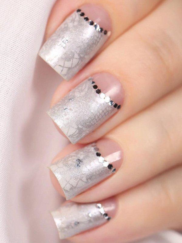 50 Half Moon Nail Art Ideas