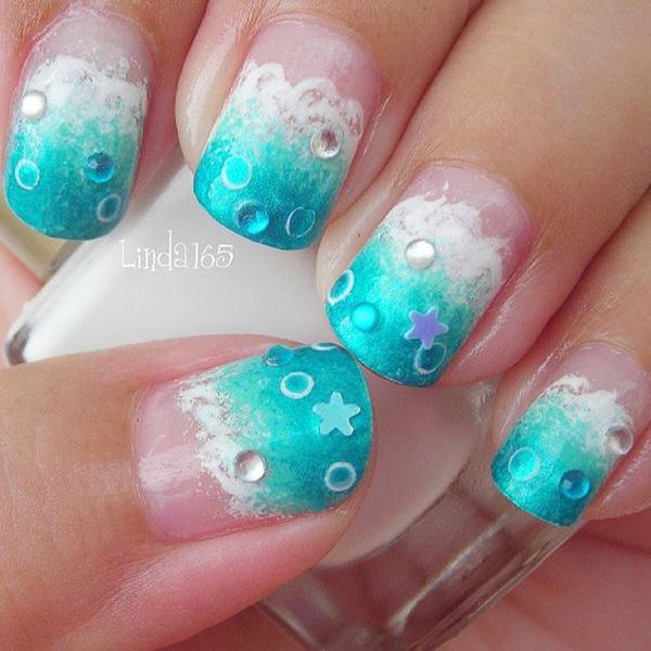 45 Ocean Nail Art Ideas