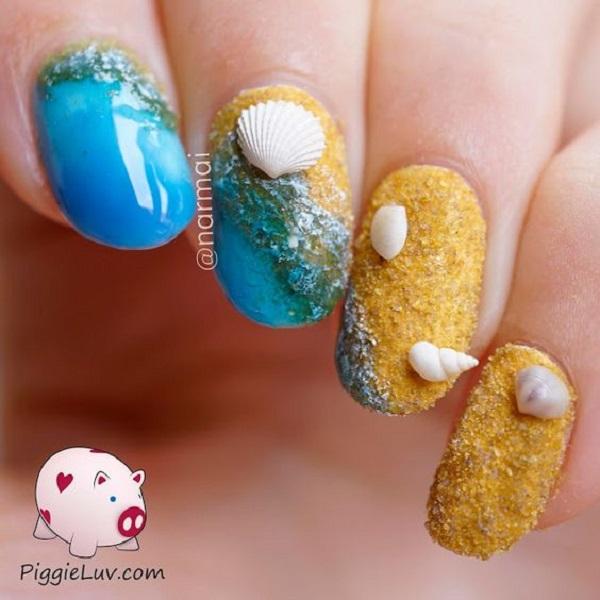 45 Ocean Nail Art Ideas