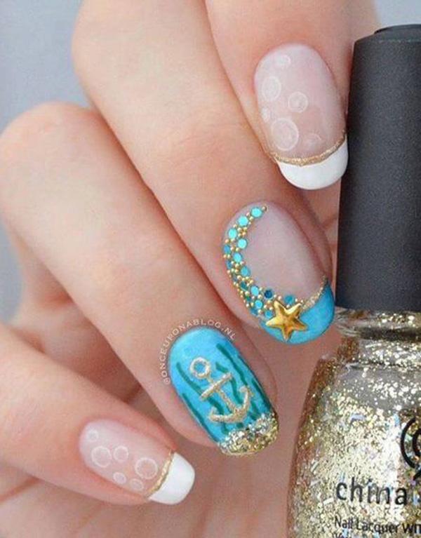 45 Ocean Nail Art Ideas