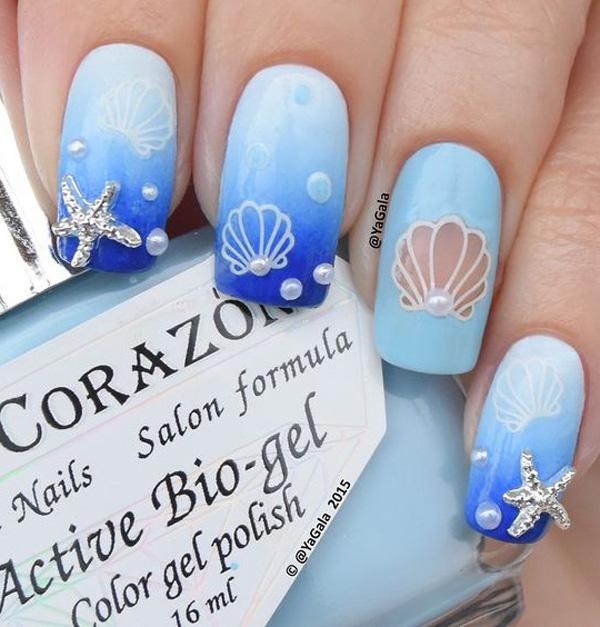 45 Ocean Nail Art Ideas