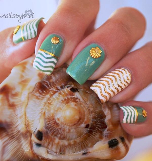 45 Ocean Nail Art Ideas